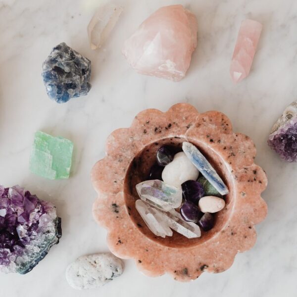 rejillas de cristales para manifestar deseos y energía positiva